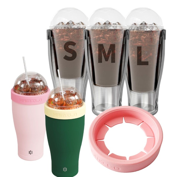 컵빙수 텀블러 아이스커피 대형 텀블러 880ml 테이크아웃 일회용컵 스텐 보온 보냉