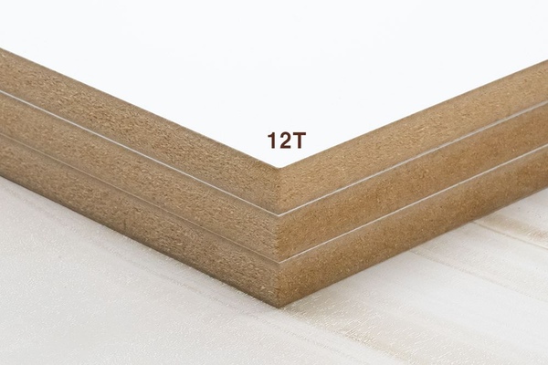 로디픽 화이트 무광 12T MDF 합판 양면필름코팅 주문제작 재단 100x100