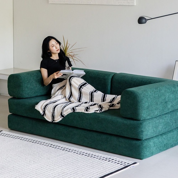 포브 모듈 패브릭 압축 모듈 소파 베드 1500/2000 2인/3인 (3color)