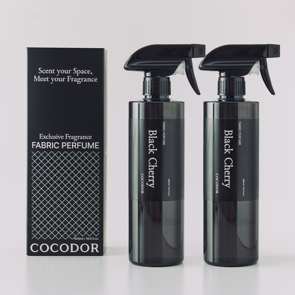 오늘의집 코코도르 2+1 룸스프레이 섬유향수 500ml X 2개 + 80ml 증정 (멀티 퍼퓸 탈취제)