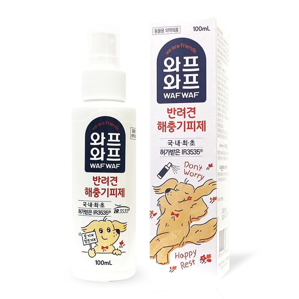 와프와프 강아지 모기 진드기 기피제 100ml 가격 비교 일동제약 와프와프 강아지 모기 진드기 기피제 100ml