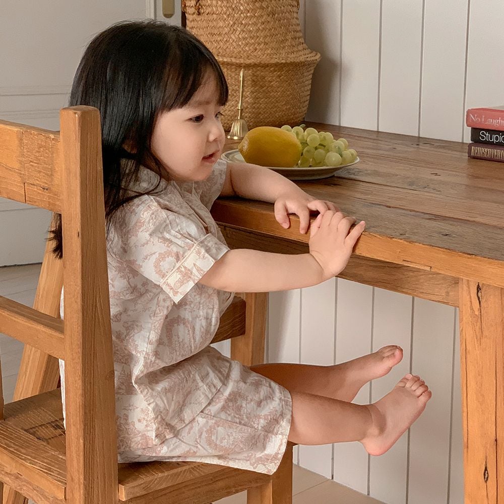 Baby.J 아르떼 아기 반팔 파자마 잠옷 세트 Baby Unisex, 2color 가격 비교 쥬니쥬 Baby.J 아르떼 아기 반팔 파자마 잠옷 세트 Baby Unisex, 2color