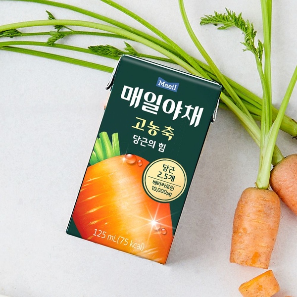 *매일야채 고농축 당근의힘 125mL 24팩