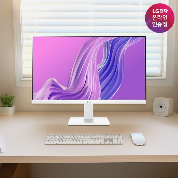 24MR400W 화이트모니터 IPS 100Hz
