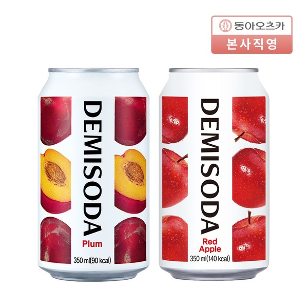 데미소다 350ml 2종 택 1박스 (24입)