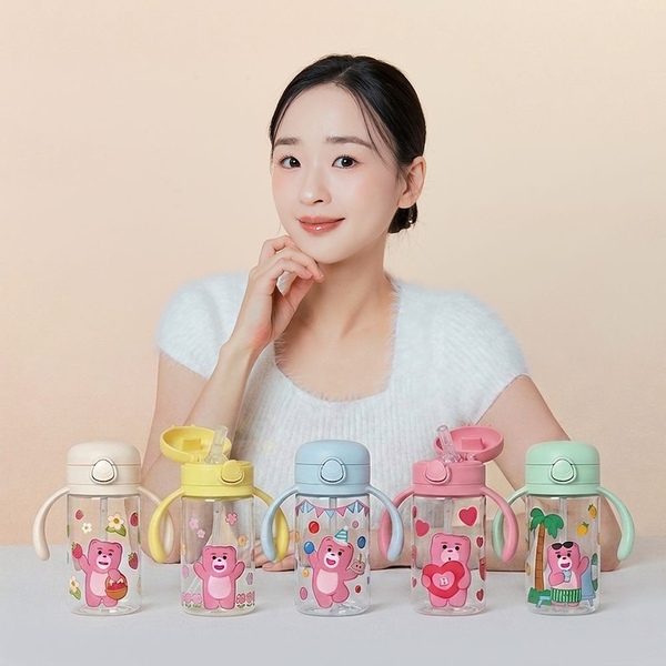 벨리곰 원터치 이지 빨대컵 260ml