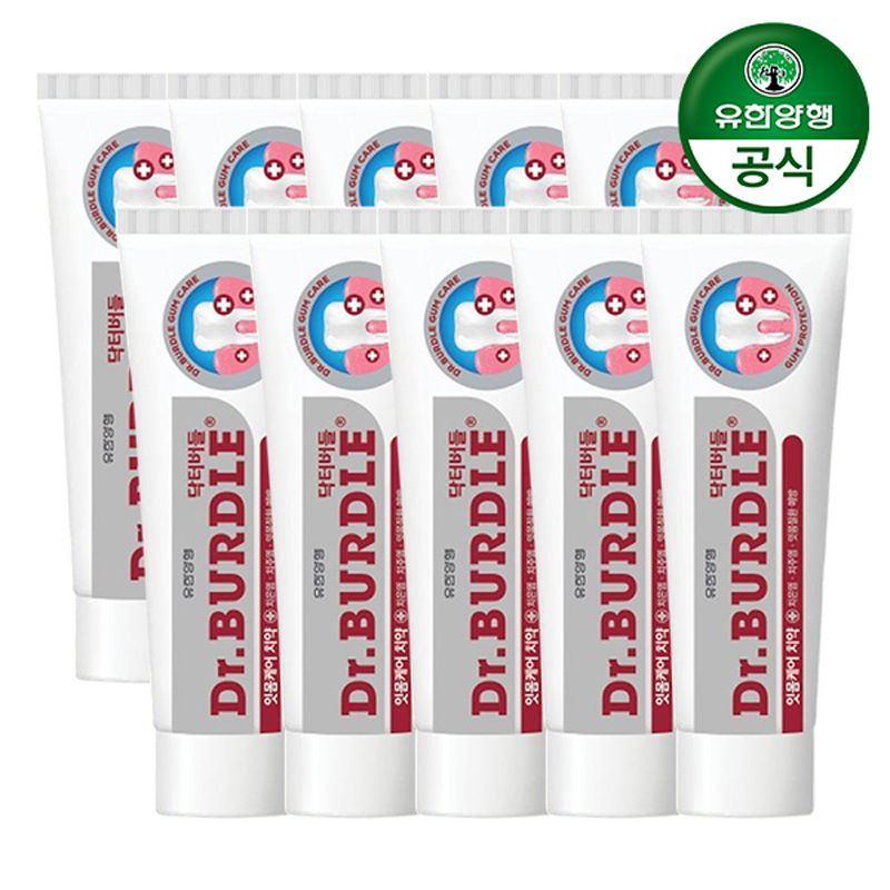닥터버들 치약 잇몸케어 100g 10개 가격 추이 유한양행 닥터버들 치약 잇몸케어 100g 10개 - 최저가 33,400원