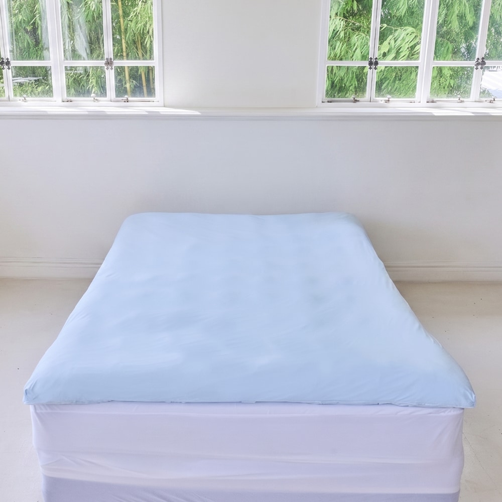 누잠 쿨에어 토퍼 여름 냉감 매트리스커버 높이 5-8cm/10-12cm