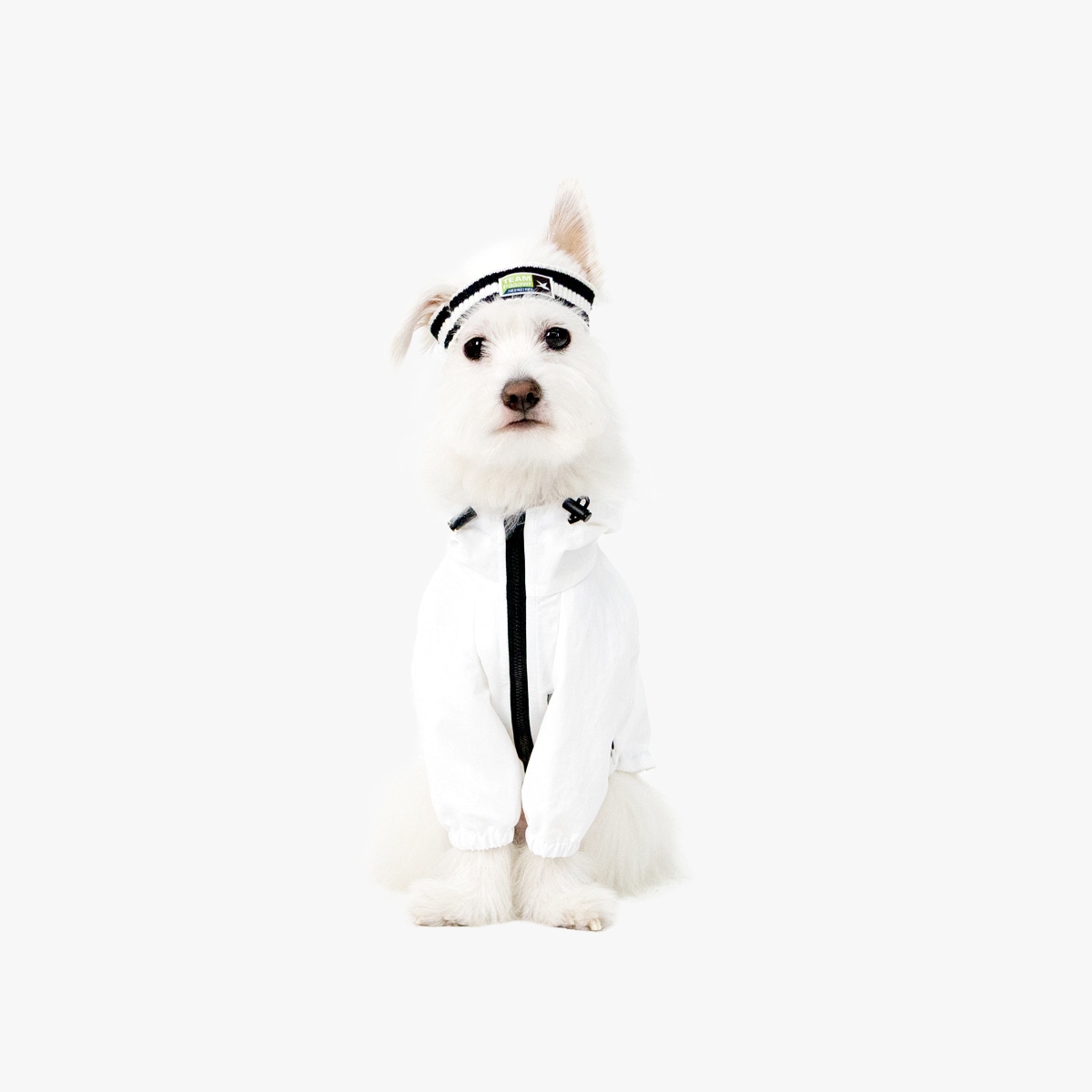 오늘의집 파우어 Signature Windbreaker_White