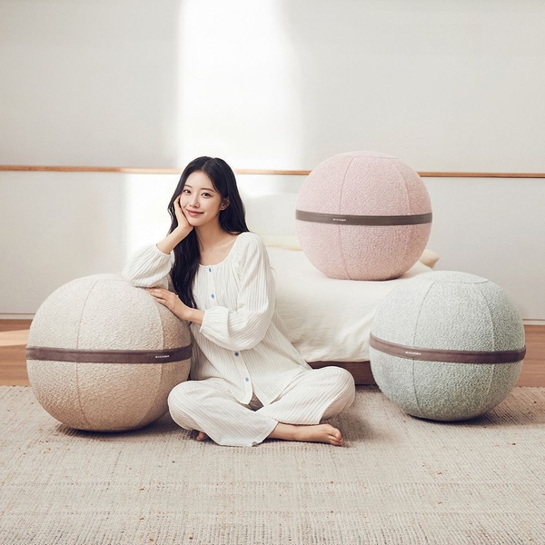 밸런스볼 코어 허리 운동 체어 의자 임산부 자세 교정 EY300