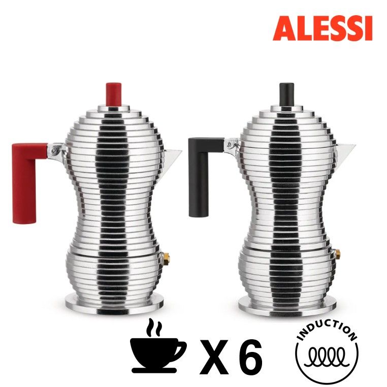 알레시(ALESSI)해외 풀치나 모카포트 에스프레소 메이커 6컵