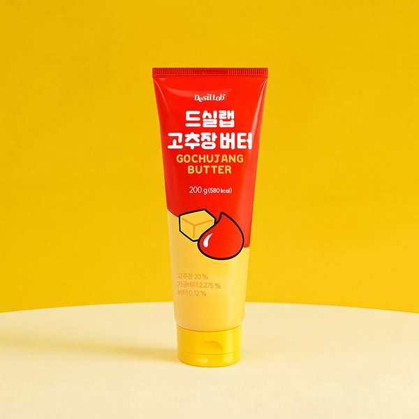 드실랩 고추장 버터 소스 파스타 간편 비빔밥 덮밥 솥밥 떡볶이 캠핑 만능 소스 200g