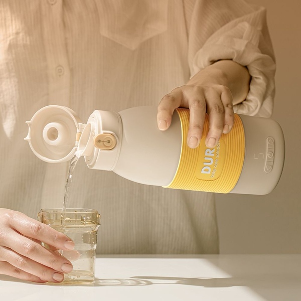 두리 휴대용 분유포트 500ml 100도 (+논슬립 슬리브 증정)