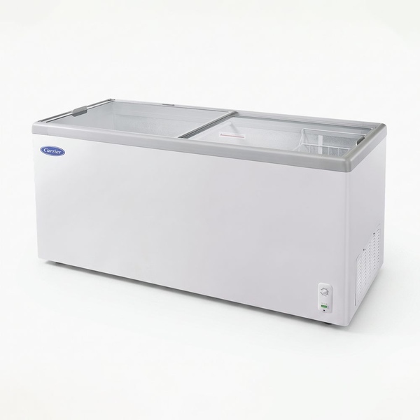 냉동고 505L 저소음 유리도어 CSDH-D600WA 아이스크림 냉동식품