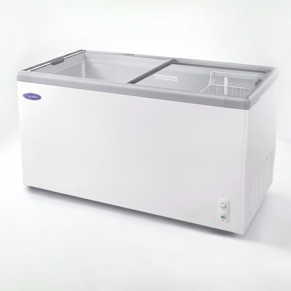 냉동고 423L 저소음 유리도어 CSDH-D500WA 아이스크림 냉동식품
