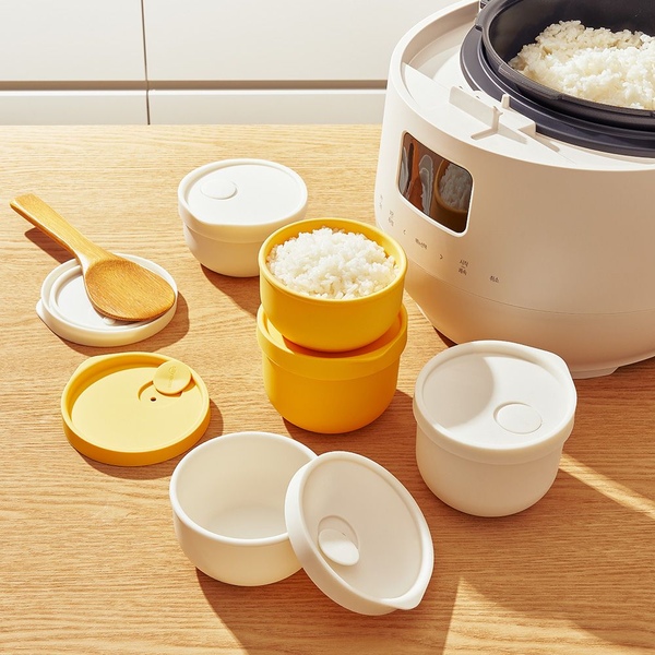 [브랜드세일] 전자레인지,오븐 가능! 아이스웨이 실리콘 냉동밥용기 240ml 2p