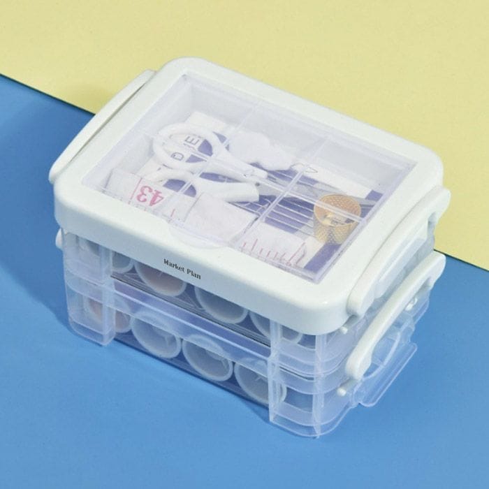 더블 레이어 니들 반짇고리 세트 가격 비교 마켓플랜 더블 레이어 니들 반짇고리 세트