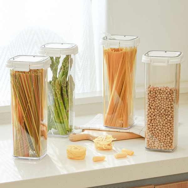 [1+1] 스카이락 잡곡통 파스타 보관 잡곡 용기 2200ml (정5호 오픈캡)