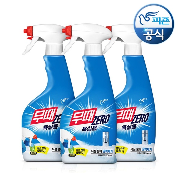 무때Zero 욕실용 세정제 500mlx3개
