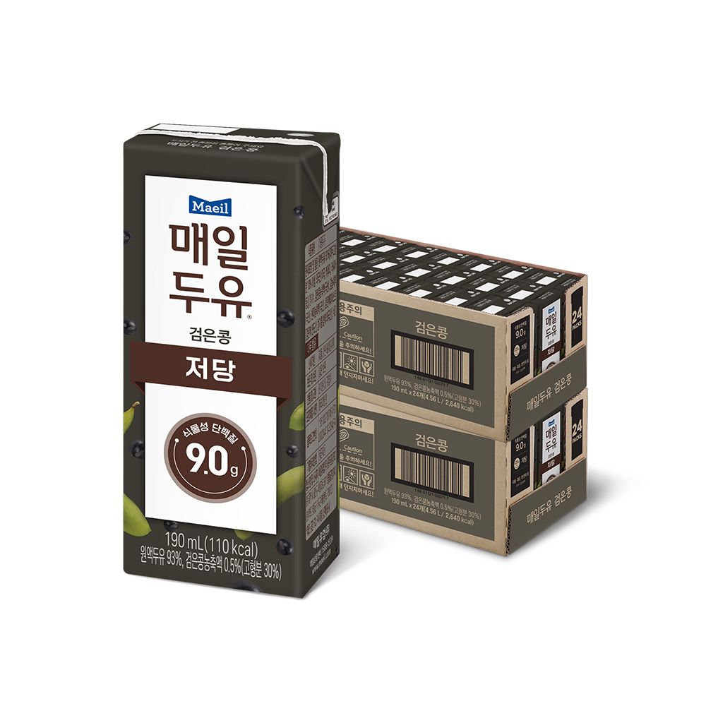 매일유업 매일두유 검은콩 190ml 48팩