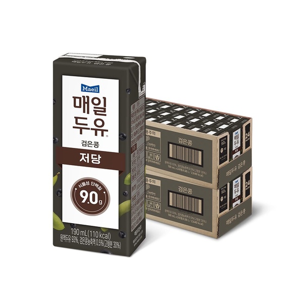 *매일두유 검은콩 190ml 48팩