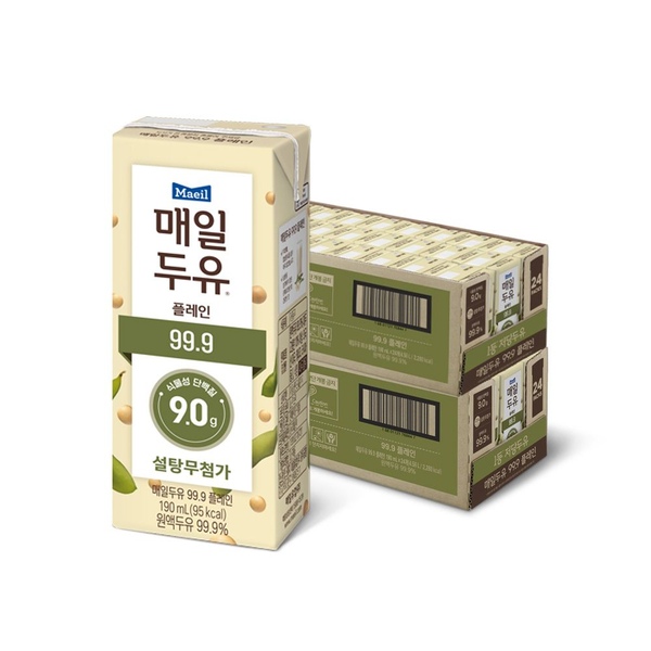 *매일두유 99.9 플레인 190ml 48팩