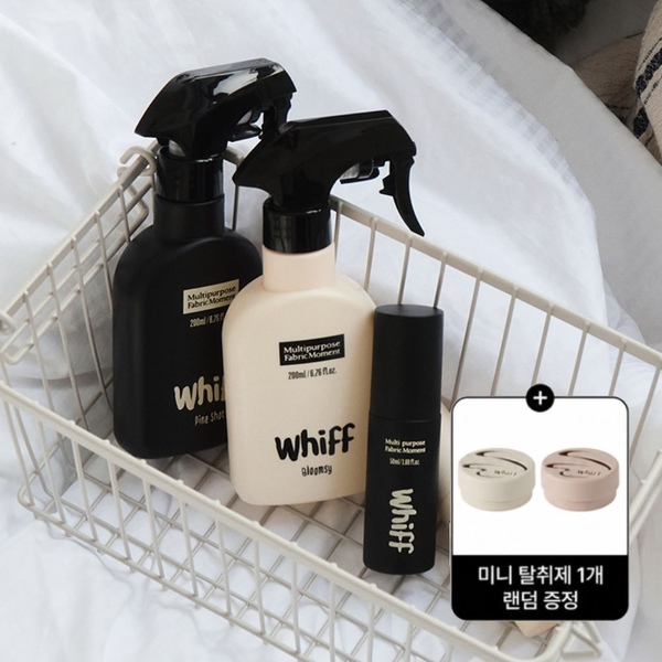 패브릭모먼트 섬유탈취제 200ml 2개 + 린 탈취제 100g 특별 구성