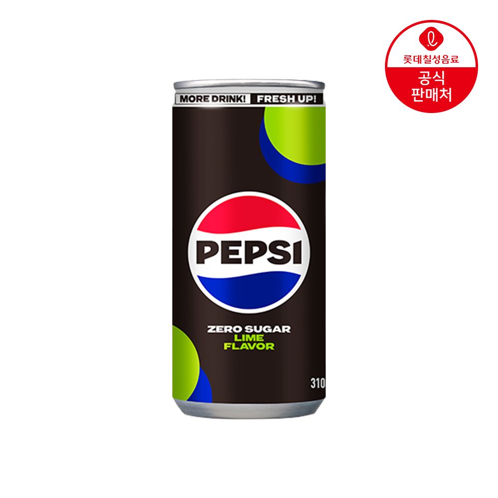 롯데칠성 펩시 제로슈거 라임향 310ml*24개