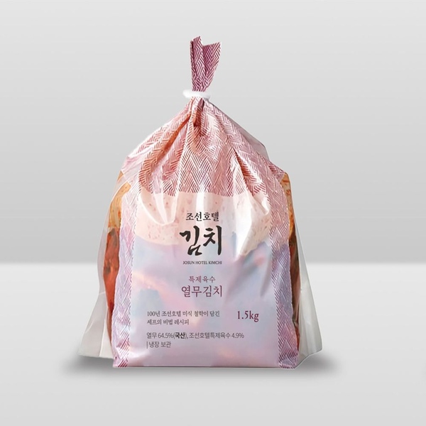조선호텔 특제육수 열무김치 1.5kg