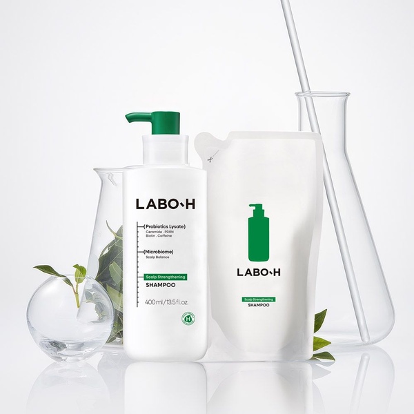 라보에이치 두피강화 샴푸 400ml + 400ml 리필