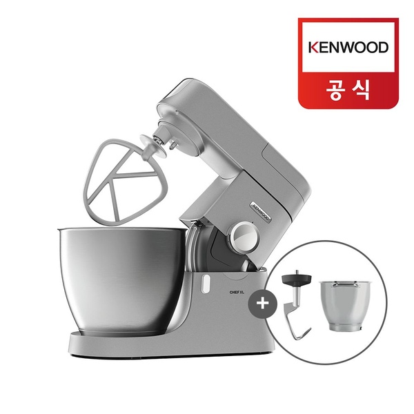 Chef XL 6.7L 대용량 반죽기 KVL4100S (도우훅+손잡이 스텐볼 증정)