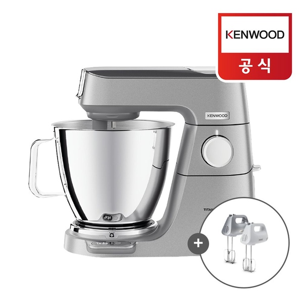 셰프 베이커 스테인레스 7L/5L 대용량 반죽기 KVL85.004SI (핸드믹서 증정)