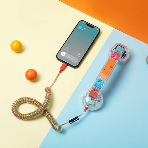 네이티브유니온 팝폰 레트로 수화기 전화기 Pop Phone - 버블껌 에디션