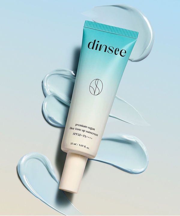 프리미엄 비건 블루 톤 업 선크림 50ml (SPF 50+ PA++++)