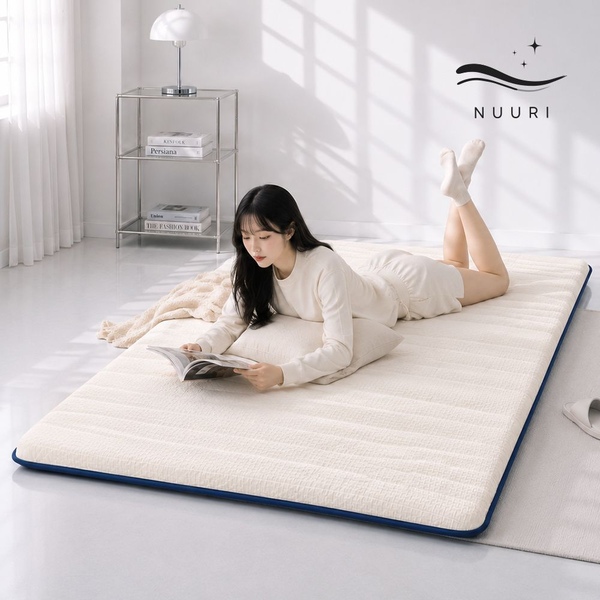 편안한 토퍼 매트리스 원룸 침대 바닥 거실 사계절 매트 토퍼 5cm MS/SS/Q