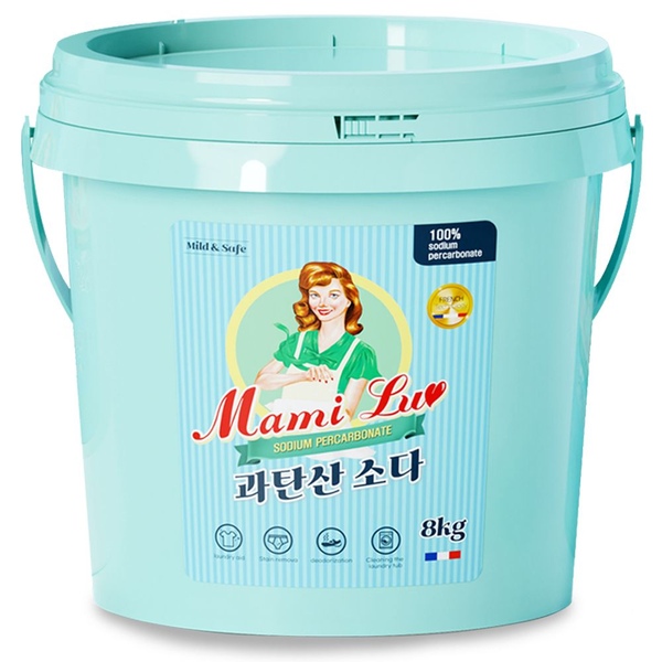 과탄산소다 버킷 8kg 프리미엄 산소계표백제 대용량