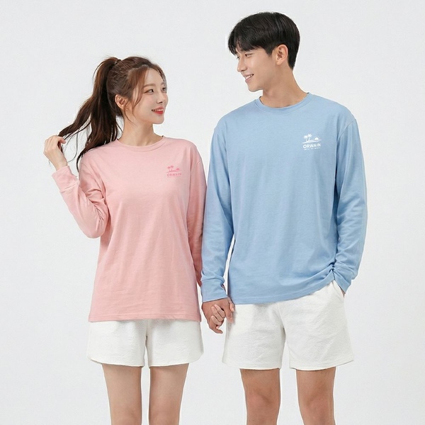 남자 여성 래쉬가드 세트 썸머팝 루즈핏 긴팔 수영복