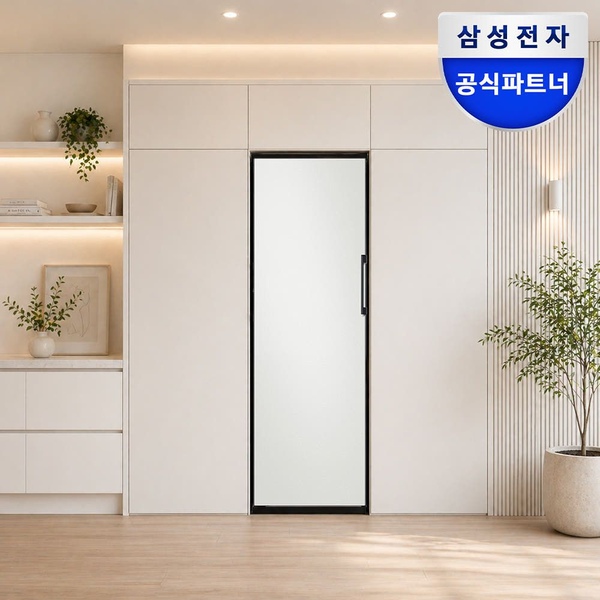 비스포크 RQ70H32S10 1도어 AI김치냉장고 키친핏 스탠드형 1등급 319리터