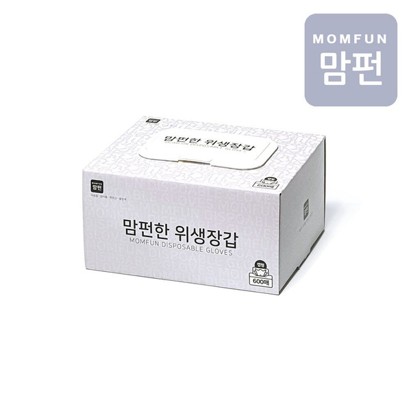 맘펀한 위생장갑 캡형 600매