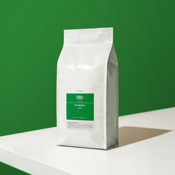 에티오피아 G1 원두커피 1kg 당일로스팅 홀빈