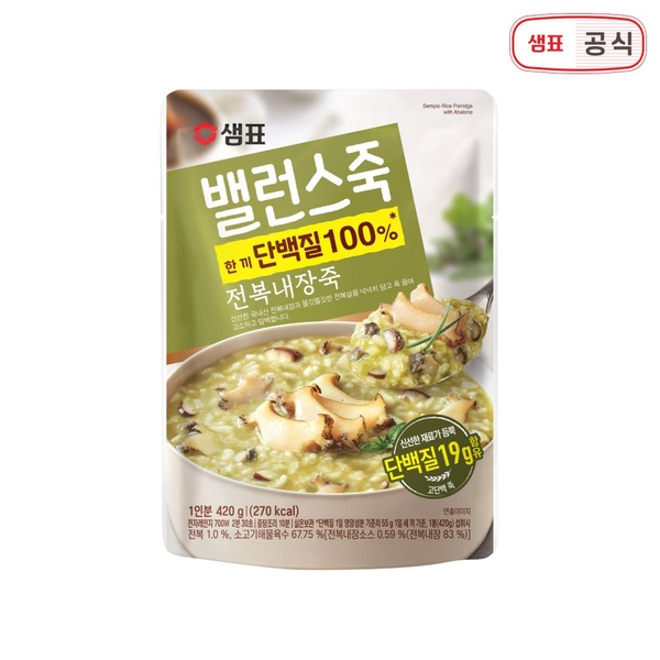 밸런스죽 전복내장죽 420g