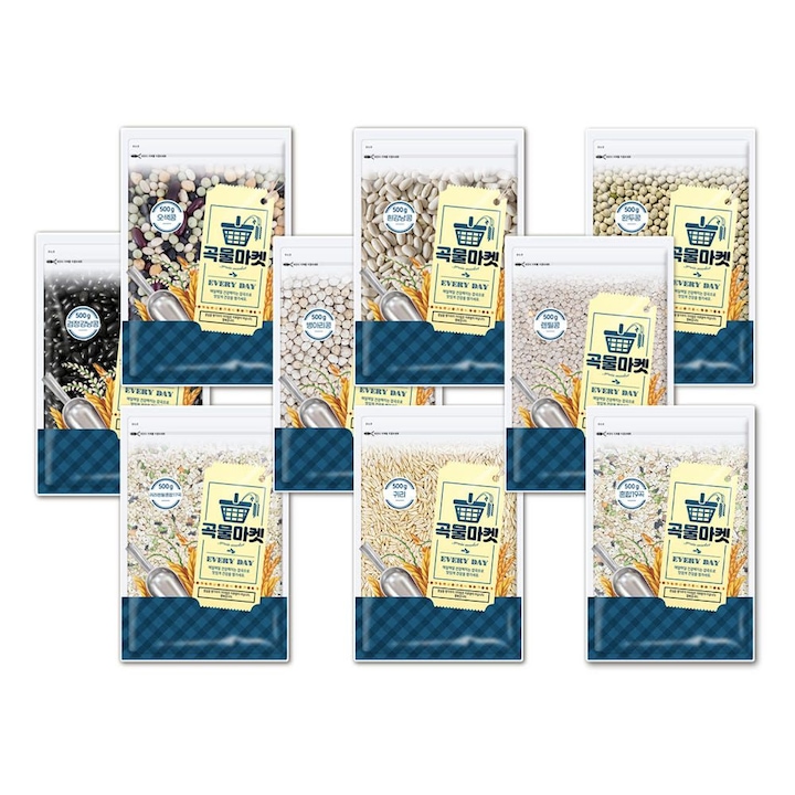 더프레시 [인기잡곡] 국내산 현미 찹쌀 500g (실중량) 외 41종 곡물 골라담기