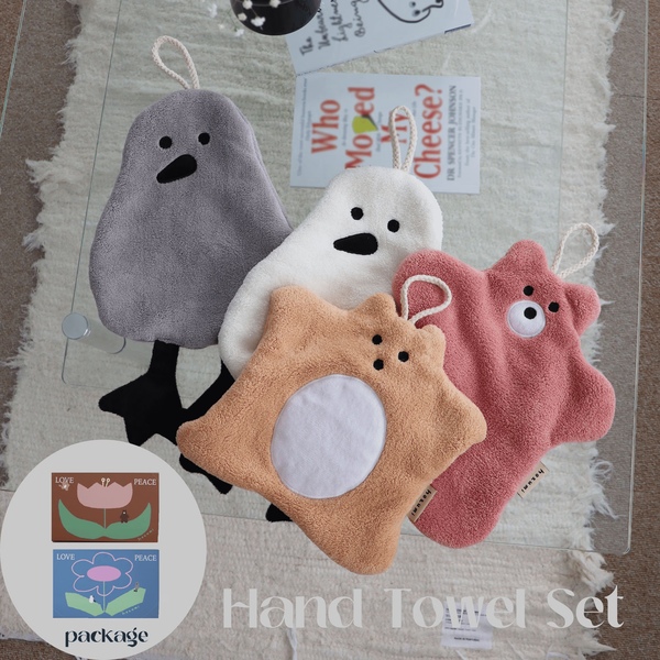 hozumi hand towel set 3종 (2P SET / 선물포장)