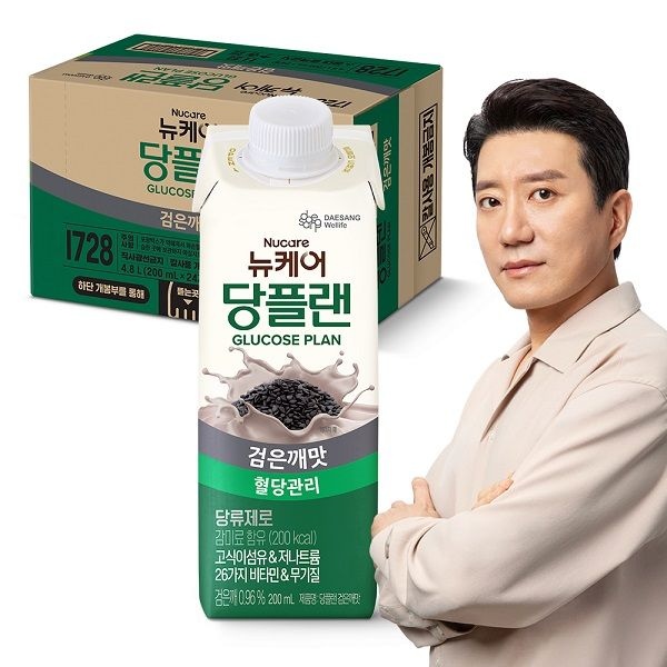 뉴케어 당플랜 검은깨맛 200ml (24팩),1박스