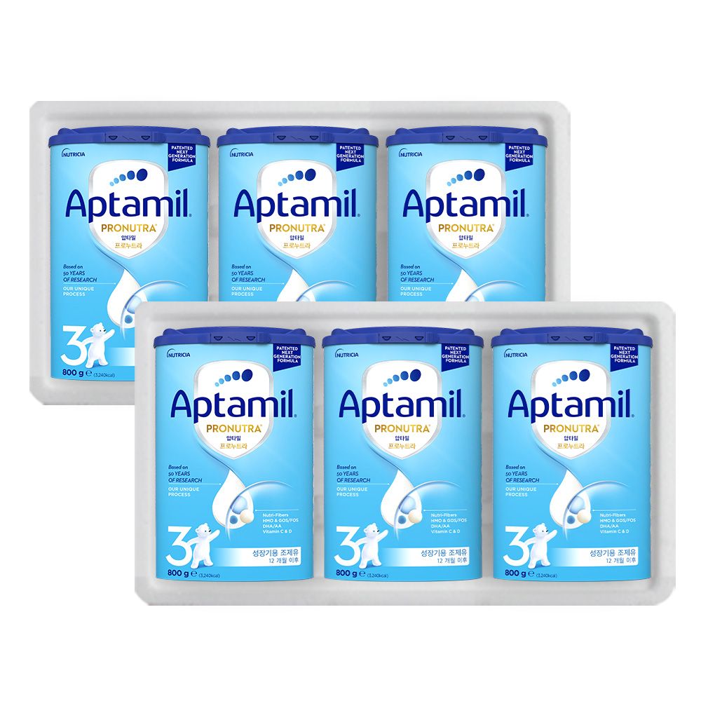 압타밀 프로누트라 어드밴스 HMO 3단계 800g X 6캔 가격 비교 압타밀 압타밀 프로누트라 어드밴스 HMO 3단계 800g X 6캔