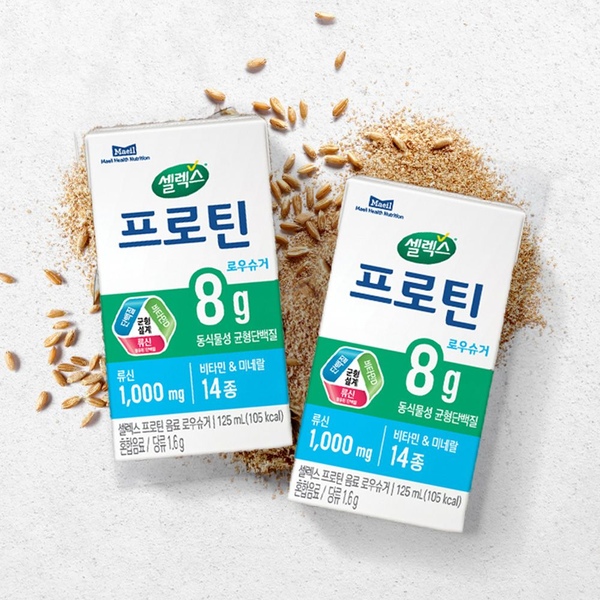 *(행사)셀렉스 프로틴 음료 로우슈거 125ml 24팩