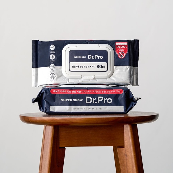 슈퍼스노우 닥터 프로(Dr. Pro) 살균 소독 티슈