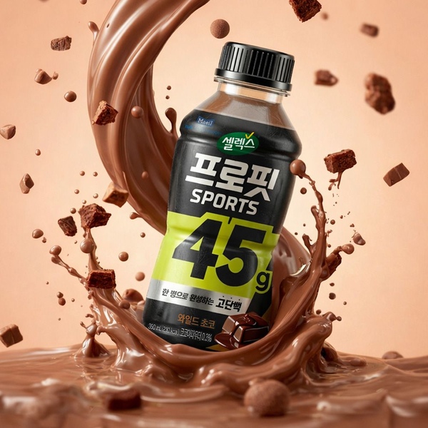 *(행사)셀렉스 프로핏 SPORTS 와일드 초코 350ml 6개입