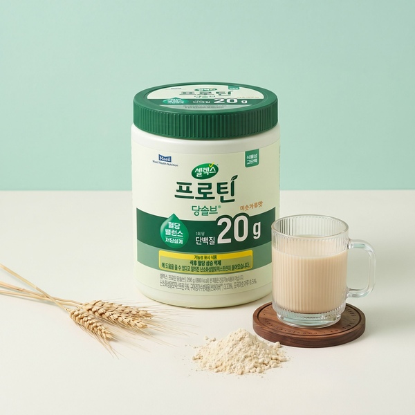셀렉스 식물성 프로틴 당솔브 혈당밸런스 미숫가루맛 266g 1개