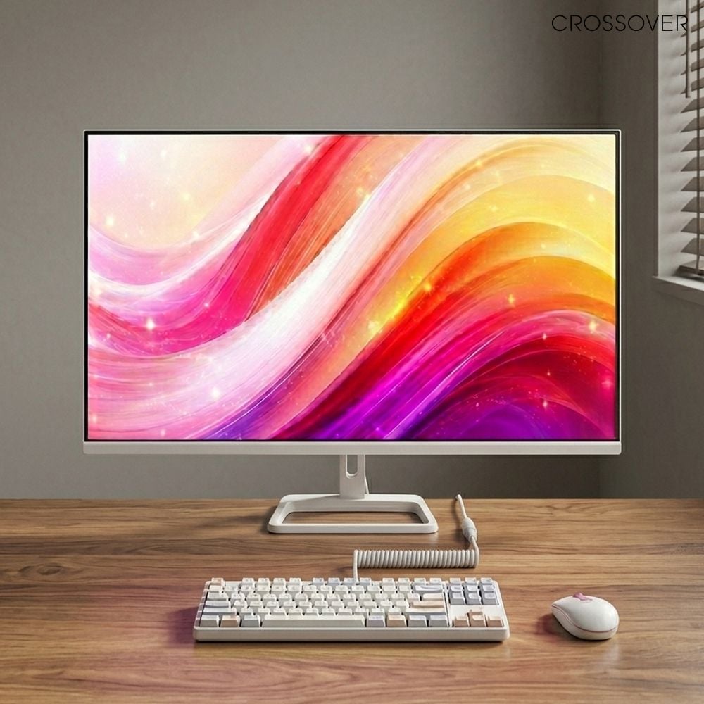 크로스오버 32QV9 WQHD USB-C 화이트 81cm 100Hz 게이밍 컴퓨터 모니터 무결점 - 최저가 204,000원